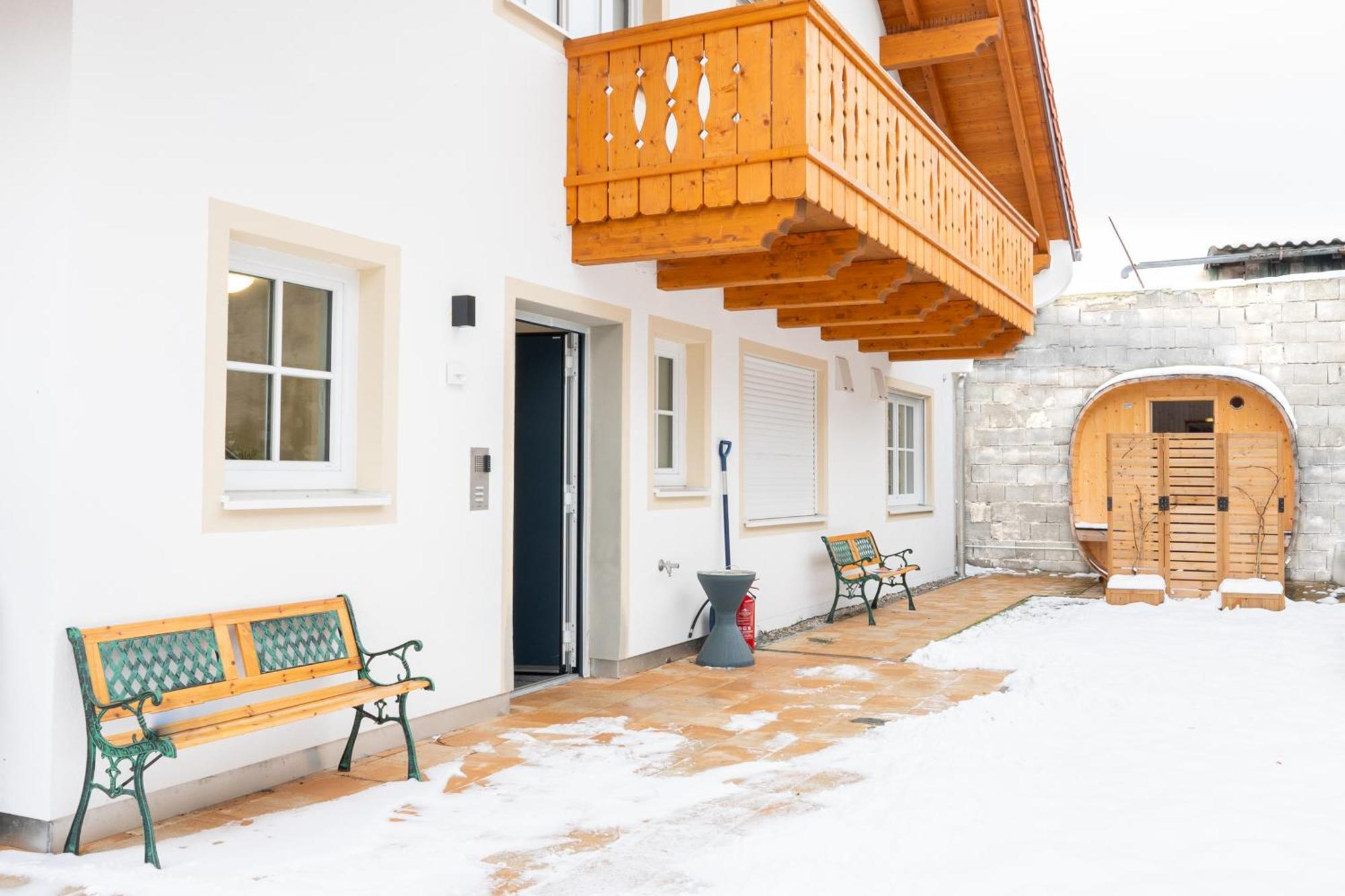 Liboria I Traumhafte Ferienwohnung In Aidling Am Riegsee Mit Atemberaubendem Blick Auf Die Majestaetische Zugspitze! Exteriér fotografie
